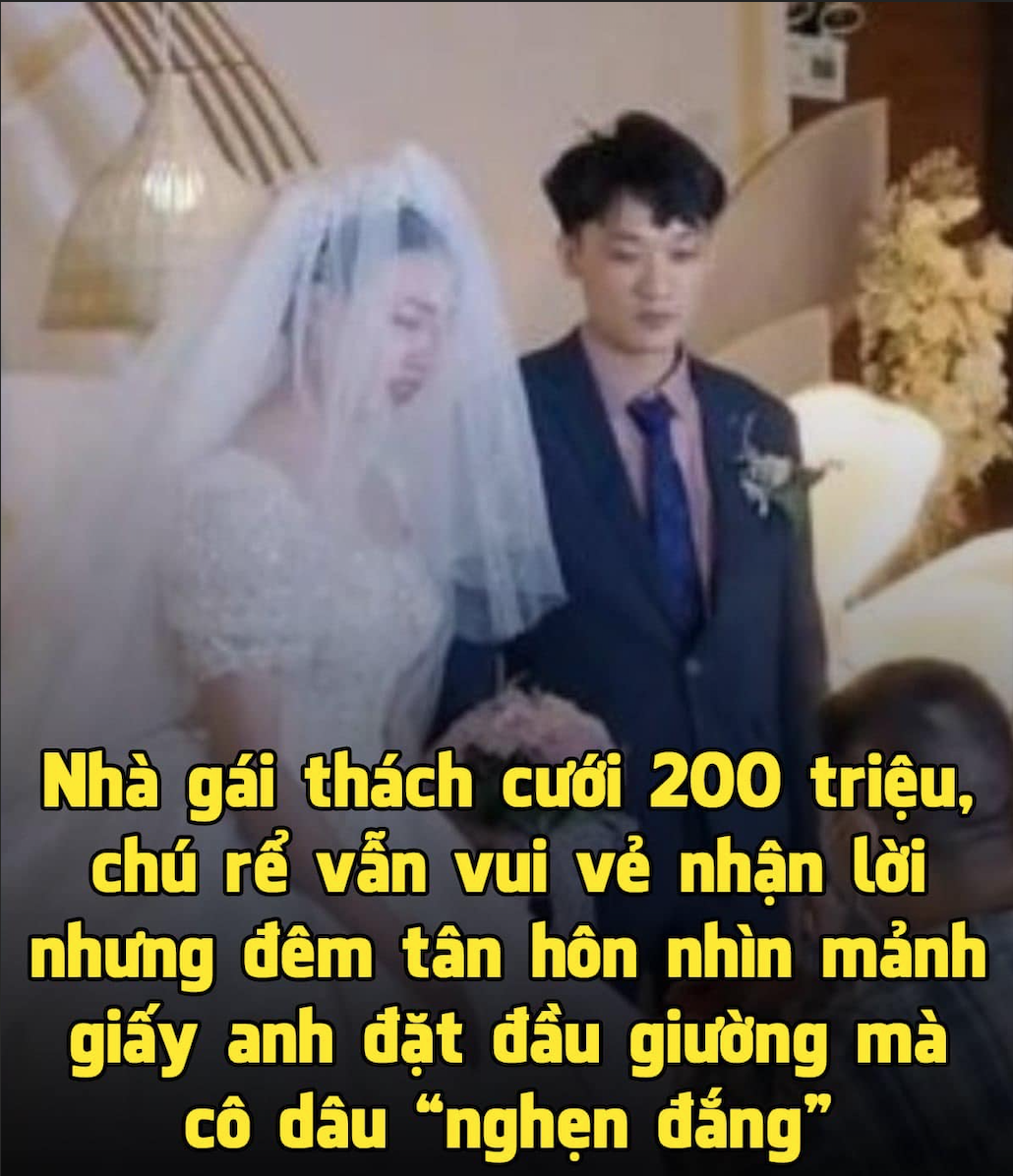 Chuyện Nhà Gái Thách Cưới 300 Triệu: Bất Ngờ Sau Ngày Cưới